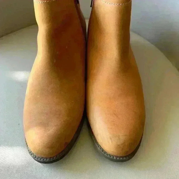 SPERRY | Camel Brown Booties leather, perfect for fall! | SIZE WOMENS 9 - Picture 4 of 7